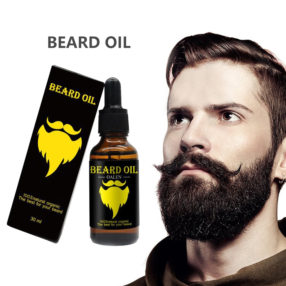 Facial Hair Grow Beard Essential Oil