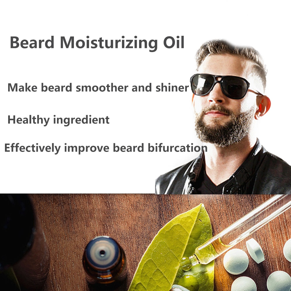 Facial Hair Grow Beard Essential Oil