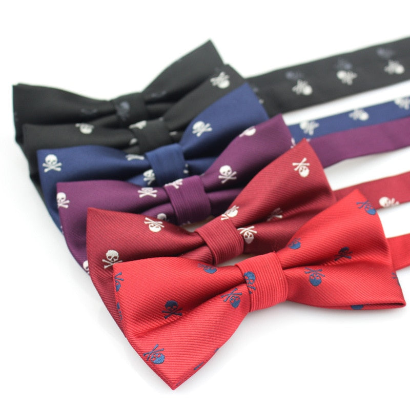 Skull Tie & Bowtie