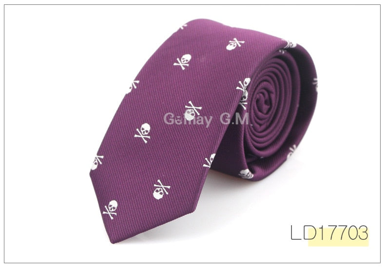 Skull Tie & Bowtie