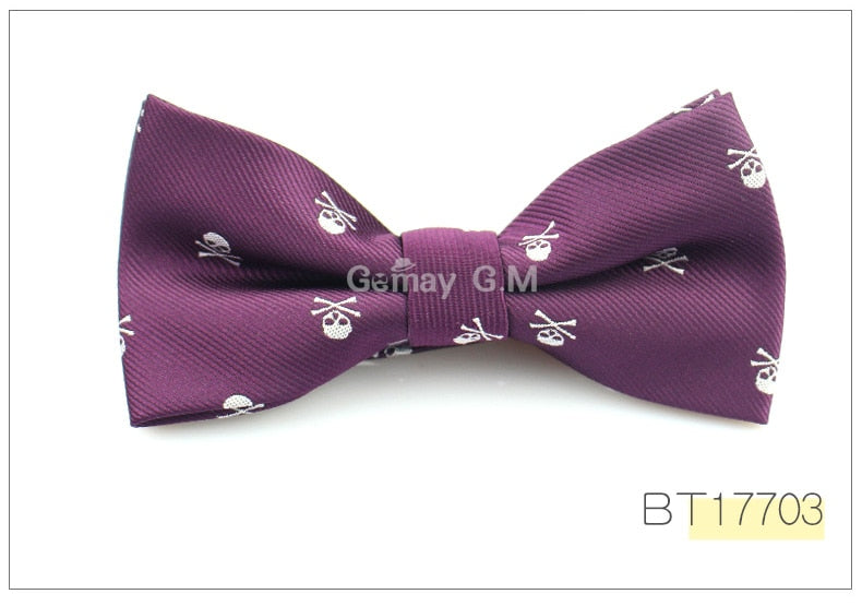 Skull Tie & Bowtie