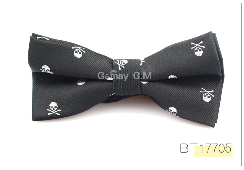 Skull Tie & Bowtie