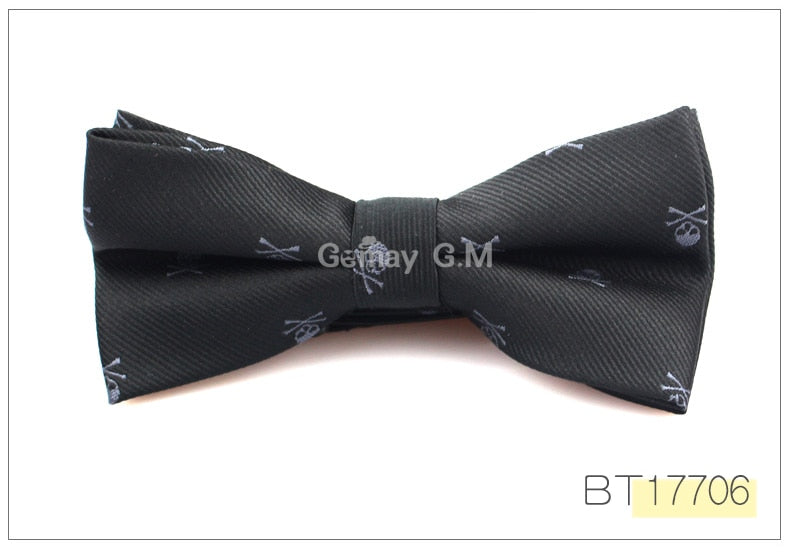 Skull Tie & Bowtie